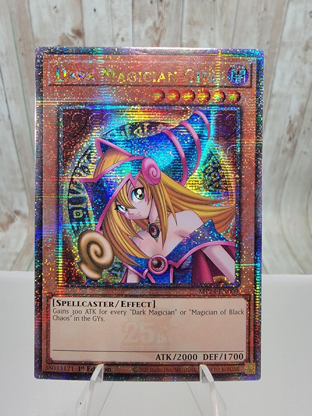 Yu-Gi-Oh! Dark Magician Girl MP24-EN009 Quarter Century Rare 1st Ed NM